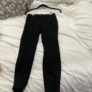 Black madewell skinny jeans